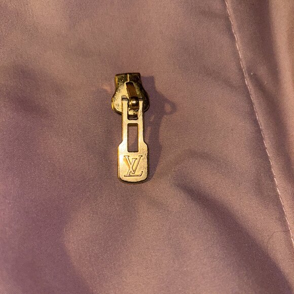 Louis Vuitton Gold Zipper Pull & Slide Replacement - Picture 5 of 11